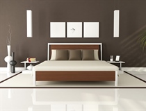 A bedroom is a private room where people usually sleep for the night or relax during the day