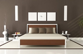A bedroom is a private room where people usually sleep for the night or relax during the day