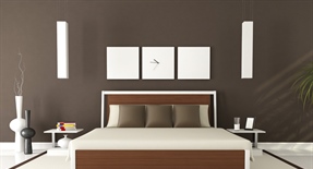 A bedroom is a private room where people usually sleep for the night or relax during the day