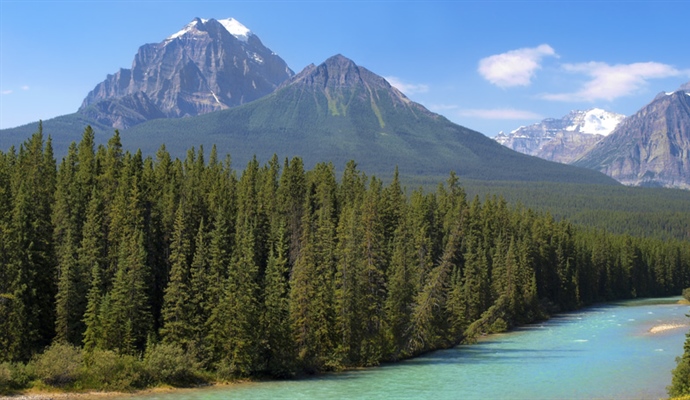 Canada is a North American country consisting of ten provinces and three territories