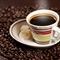 Coffee is a brewed beverage with a dark, acidic flavor prepared from the roasted seeds of the coffee...